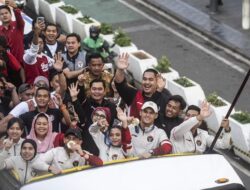 Arak-arakan Pahlawan Indonesia di Olimpiade 2024