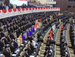 Rapat Paripurna Penetapan Pimpinan Majelis Permusyawaratan Rakyat RI, 187 Anggota Absen