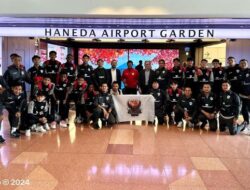 Tiba di Jepang, Tim nasional Indonesia U-20 Siap Jalani Lima Liga Uji Coba