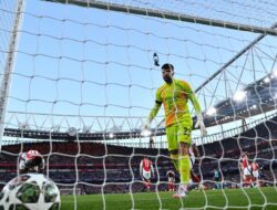 Gol Mudah Dembele, PSG Kalahkan Arsenal