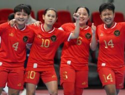 Peringkat Piala Asia Futsal Putri 2025 usai Indonesia Gasak Bahrain