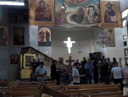 Bom Bunuh Diri di Gereja Damaskus, 20 Orang Tewas