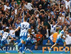 Gruda Pahlawan, City Kalah Dramatis dari Brighton
