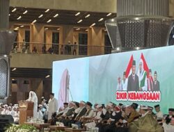 Menag Sampai saat ini Habib Luthfi Hadiri Zikir Kebangsaan di Istiqlal