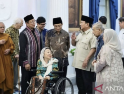 Skor-Skor Pertemuan Prabowo dan Jajaran Tokoh Gerakan Nurani Bangsa
