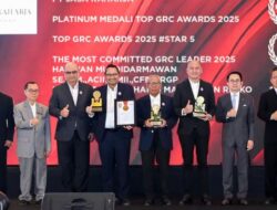 Jasa Raharja Raih 4 Penghargaa TOP GRC Awards 2025