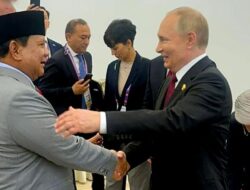 Prabowo Gelar Pertemuan Khusus dengan Vladimir Putin di China