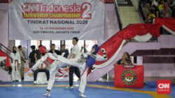 Sengit di Hari Ke-2 CNN Indonesia Taekwondo Championship 2
