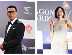 Hyun Bin dan Son Ye-jin Buat Sejarah Baru di Blue Dragon Layar Lebar Awards