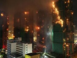 KPK Hong Kong Ikut Selidiki Kebakaran Dahsyat Gedung Apartemen