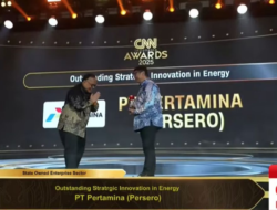 Pertamina Dianugerahi Outstanding Strategic Innovation in Energy