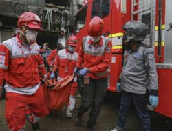 Update Jumlah Korban Kebakaran Gedung di Jakpus: 22 Tewas