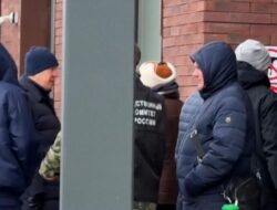 Penampakan TKP Penembakan Jendral Rusia Vladimir Alekseyev di Moskow